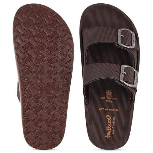 Image of WALKAROO Men's Fashion Sandal with Cushion Insole and Lightweight - WE1333