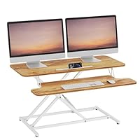 ERGOMAKER スタンディングデスク 卓上 幅91*奥行40cm Amazon | ERGOMAKER スタンディングデスク 卓上 幅91*奥行40cm