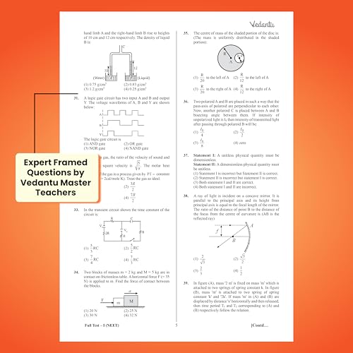 Image of Vedantu Pro NEET Test Series 2026 | 14 Full Syllabus Tests with Solutions | 20 OMR Practice Sheets | 2520 Most Probable Questions | Based on NTA Guidelines