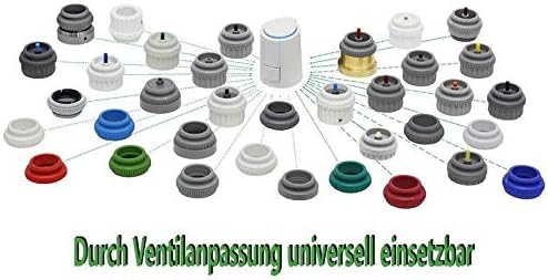 Various valve adapters for universal compatibility