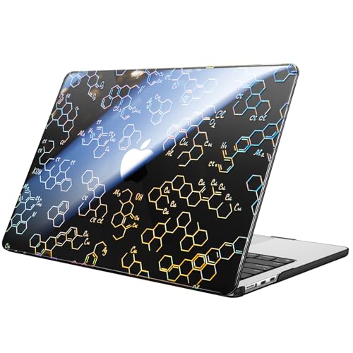 Image of Fintie Case for MacBook Air 13.6 A3449 /A3240 /A3113 /A2681, Molecular Formula | 2022-2026, M2 /M3 /M4 /M5, Snap-On Shell Cover, Full Port Access, Easy On /Off, Lightweight