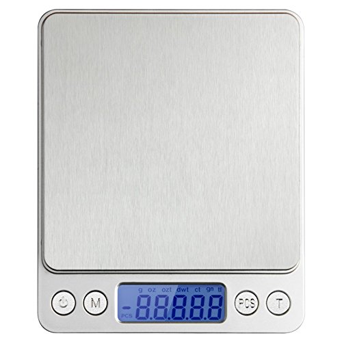 Balança Culinária Para Cozinha Digital Inox 3kg Profissional