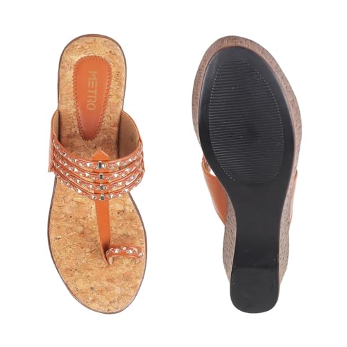 Image of Metro Women Wedge Heel Fashion Sandal