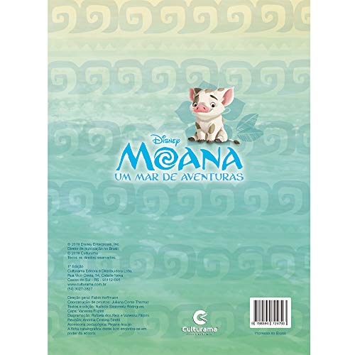 MEU LIVRO DE ATIVIDADES E COLORIR MOANA POP