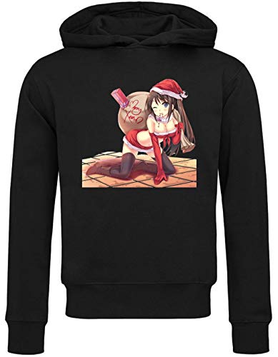 Sweat à capuche anime grand format pour rester au chaud durant les fêtes de Noël