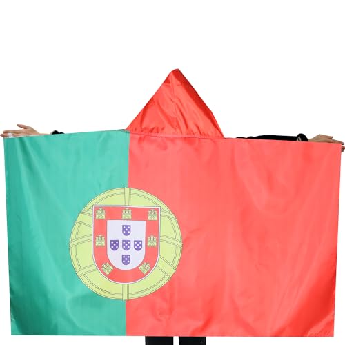 Image of AZ FLAG Portugal BODY Flag 3' x 5' - Portuguese CAPE FAN flags 90 x 150 cm - Banner 3x5 ft