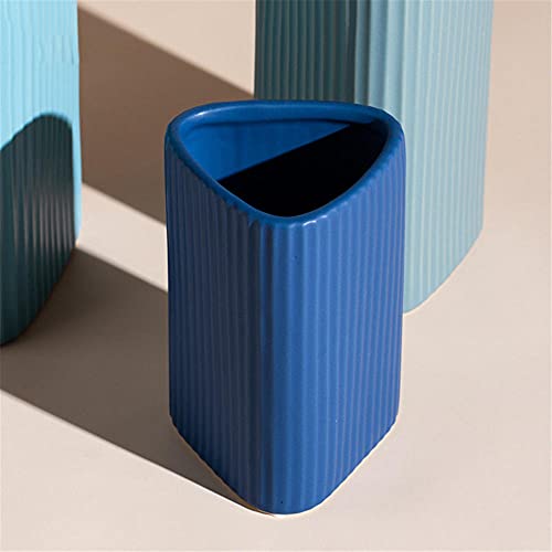 Vaas, geometrie creatieve kunst decoratie, bloempotten, woonkamer kantoor bureaublad plant container bloem voor vrienden kerst bruiloft, bruids douche - Afbeelding 7