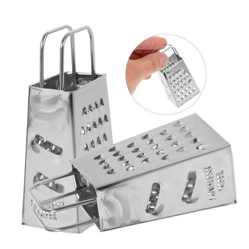 Rallador de Queso Manual de Acero Inoxidable 4 Piezas miniatura 6