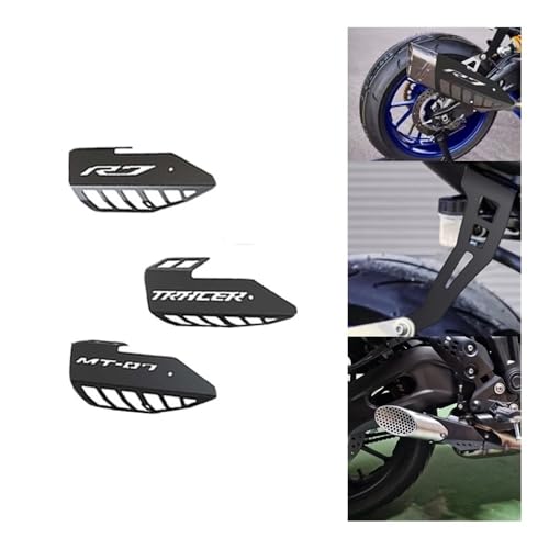Protector térmico de escape para evitar quemaduras en MT-07 2