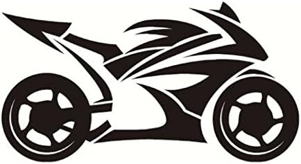 Motorcycle Sport Bike Tribal Vinyl Decal Window Sticker Car Graphic Automotive ,