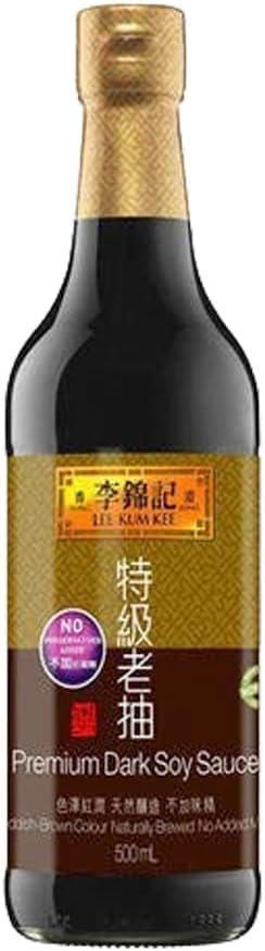 Lee Kum Kee Premium Dark Soy Sauce 16.9oz, Pack of 1