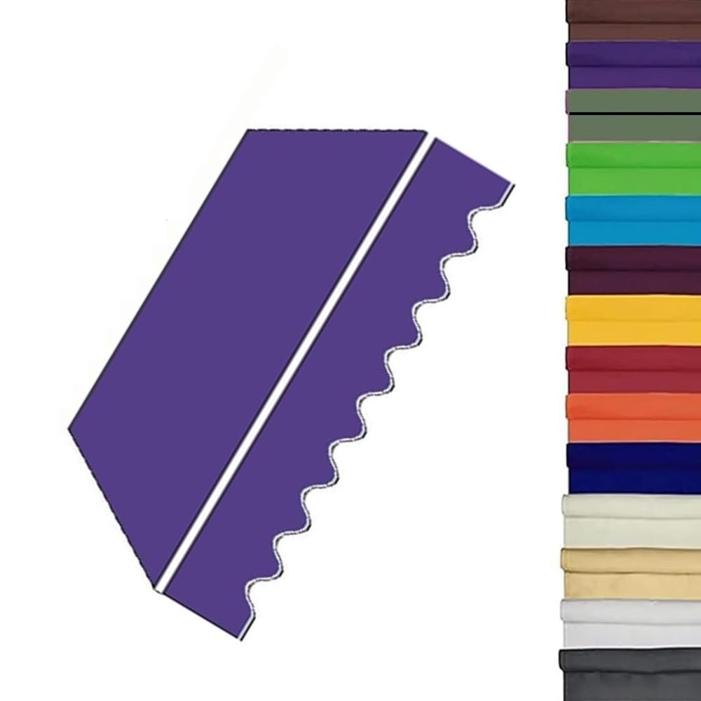 Auvent de terrasse rétractable violet : bâche 3,7 x 3 m résistante à l'eau pour vos repas