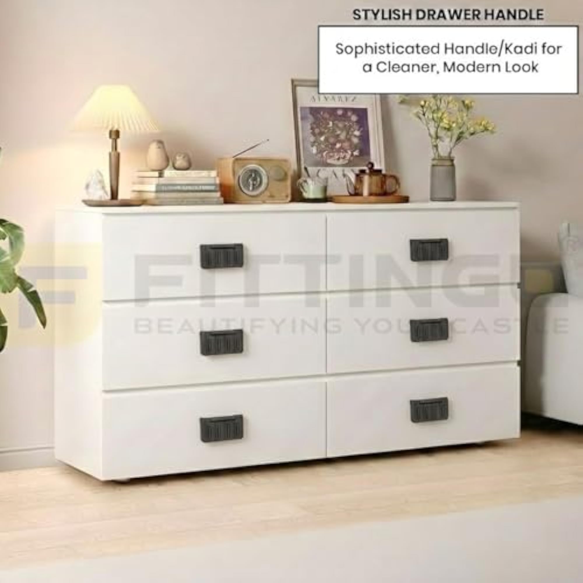 Rectangle Plate Drawer Kadi Cabinet Handle Pull