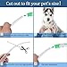 Coolzon LED Leuchthalsband Hundehalsband Aufladbar, Wasserdicht Halsband Hund 3 Modi, Leuchtband Hund Halsband Längenverstellbareres Super Helle Kalsband Katze und Hunde Klein Groß Mittel, Grün