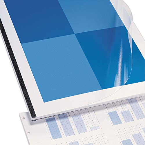 Couverture de présentation VeloBind claire pour organiser vos rapports de réunion au bureau