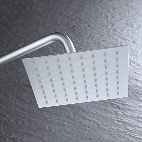 Douche à effet pluie haute pression avec buse réglable en hauteur - 7