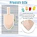12 Pieces Hanukkah Craft Wooden Dreidel 2.6 Inch Unfinished Chanukah Hand Painted Wooden Dreidel for Hanukkah Party Decoration DIY