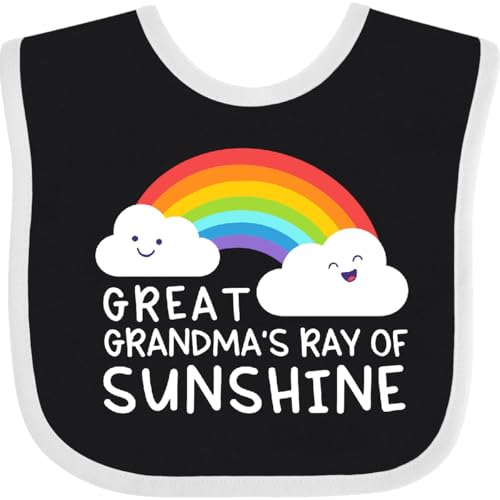 inktastic Great Grandma's Little Ray Of Sunshine Baby Bib