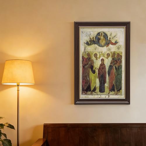 Impression sur toile Ascension de Jésus Andrei Rublev déco murale bureau - 4