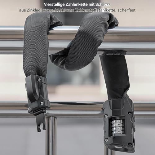 Antivol de scooter robuste 90 cm pour eviter le vol de velo
