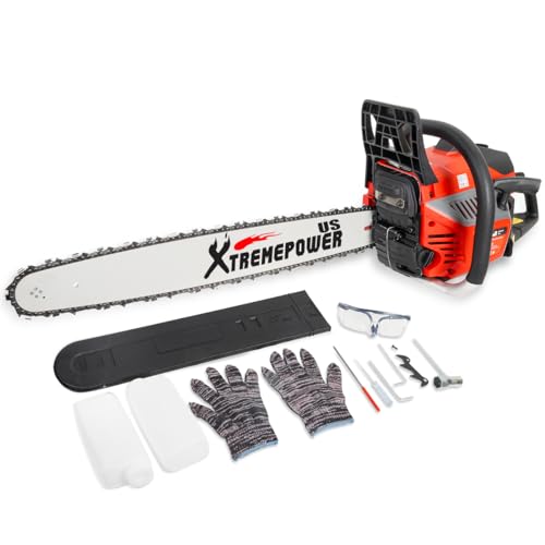 XtremepowerUS 22' Chainsaw 58cc Gas Engine...