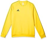 adidas Core 18 Sweat Top Sudadera, Hombre, Yellow/Black, L