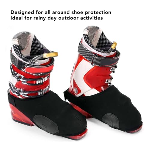 Cubiertas para Botas de Esquí, 1 Par Impermeables de Neopreno para Protección en Actividades al Aire Libre miniatura 2