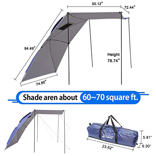 UBOWAY Awning Sun Shelter Tent