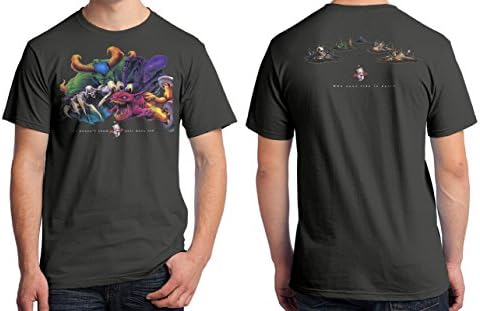 Final Fantasy 6 2-Sided T-Shirt 92 (4X-Large, Charcoal)