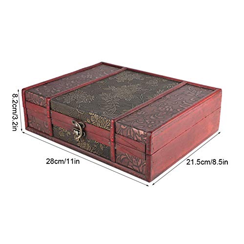 Boîte en bois décorative Joyzan coffret de rangement bureau maison