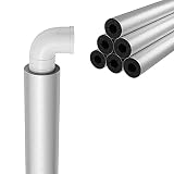 ● Material: el tubo de aislamiento de papel de aluminio es ecológico, no irritante, resistente al desgarro, ignífugo, seguro y confiable, de baja conductividad térmica, el material tiene espuma de celda cerrada, resistencia a la corrosión, resistencia a los rayos UV y la capacidad de estabilizar temperatura