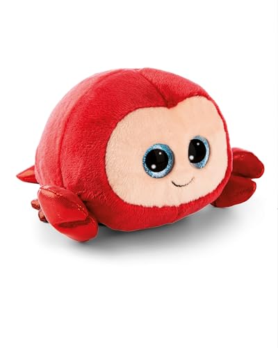 NICI peluche GLUBSCHIS langosta Humberto 15cm tumbado - rojo - Peluche suave, lindo para abrazar y jugar, para niños y adultos, una excelente idea de regalo - 61849