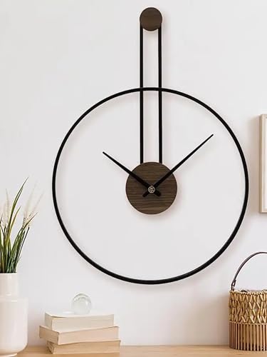 Orologio Da Parete Stellarize 40cm - Design Moderno, Silenzioso, Legno Sintetico - Foto 2