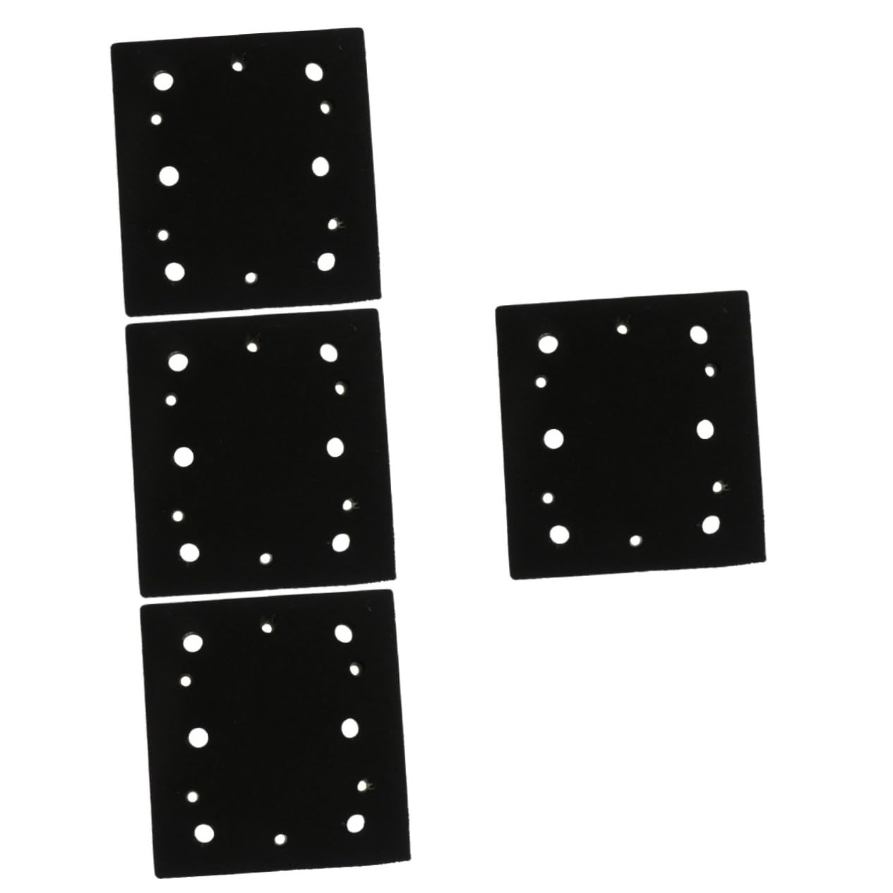 4pcs Sander Plate Replacement Backing Pad Compatible Easy to Install Sanding for Electric and Tear-Resistant Design