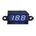 Reland Sun Waterproof 0.28 DC 3.0-30V Mini Digital LED Voltmeter Volt Meter 12V Car Range DC 3.0-30.0V Auto Electric Voltage Ammeter (blue)