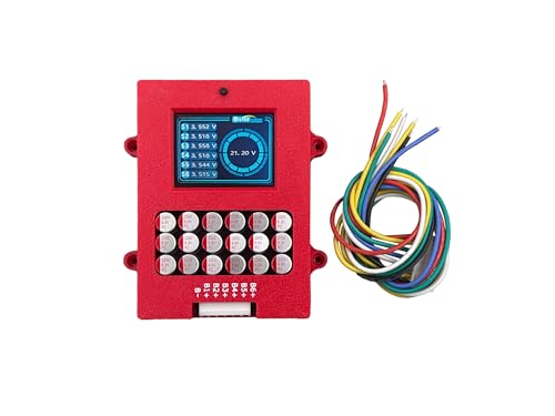 6S 5A Active Balancer with Voltage Display Lifepo4 Equalizer Lipo/LTO Battery Voltage Tester (6S LTO Balancer)