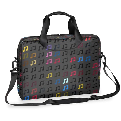 Bolsa para laptop 16 pulgadas resistente al agua negra miniatura 1