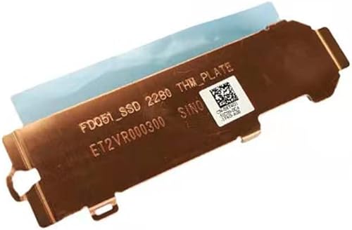 Reemplazo nuevo segundo M.2 2280 cubierta disipador de calor SSD escudo térmico para Dell Alienware M15 R3 M15 R4 M17 R3 M17 R4 RT4G1 0RT4G1