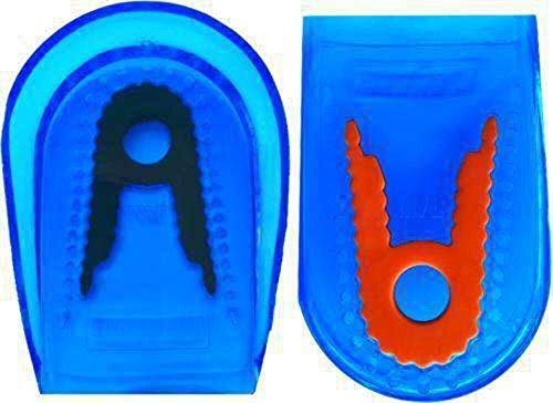 Spenco IronMan Performance Gel Heel Cushion Solette, Blu (Blue), Taglia unica