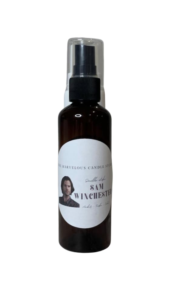 Smells Like Sam Winchester Perfume And Room Sprays | Pop Culture Gifts | Celebrity Candles | Funny Novelty Birthday Gift (100ml Room Spray)