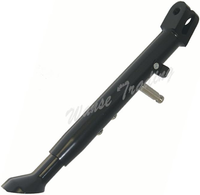 waase GSXR600 GSXR750 Motorcycle Adjustable Kickstand Foot Side stand Support For SUZUKI GSXR 600 750 2001 2002 2003 2004 2005 2006 2007 2008 2009 2010 (Black)
