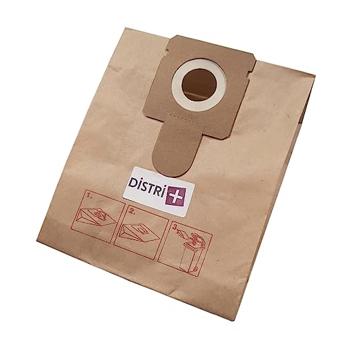 Distri+ - Sac aspirateur Compatible Curtiss ATB14, Optima, Primo, Solo - KNEISSEL Rondo, UC2, UC3, VT15... - La Pochette de 5 s