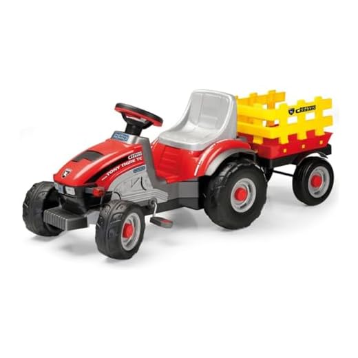 Peg Perego Trattore a Pedali Mini Tony Tigre
