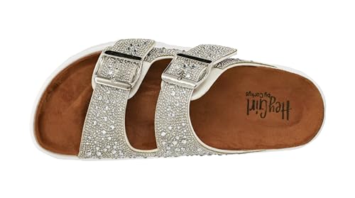 Corkys Footwear Hey Girl Womens 1 inch Rumor Has It Platform Sandals, Featuring Two Adjustable Buckles, A soft Footbed, And A Lug Outsole, Perfect For Summer4