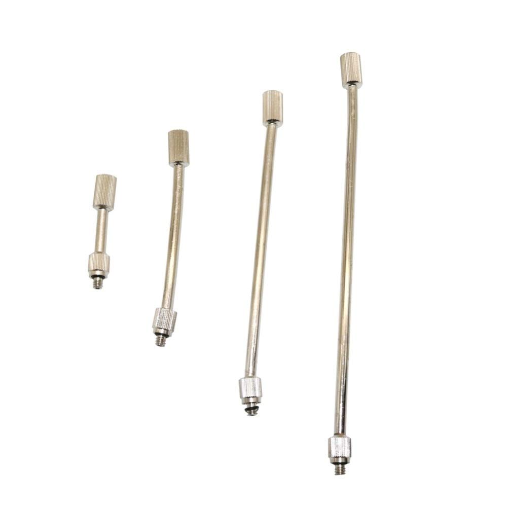 Szybkozłącze wtykowe przyłącze do rury wodnej fitti 3/16 "Elastyczny uchwyt dysz miedzi 5 cm / 10 cm / 14.5 cm / 19 cm Dysza mgła Elastyczna rozszerzenie Bar Narzędzia Garden Mist System Narzędzia 30