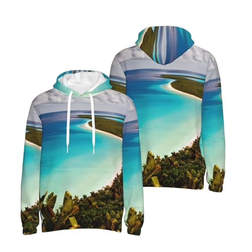 Sweat à capuche Cuba unisexe avec poche kangourou pour le sport - 6