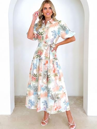 Image of Sissyaki Women's Floral Maxi Dress 2026 Summer Spring Wedding Guest Dress