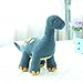 Peluche Brachiosaurus Dinosauro Collare Drago Farcito Peluche per Bambini Cartone Animato Animale Dino Baby Abbraccio Bambola Cuscino per Dormire - Grande, 41 cm