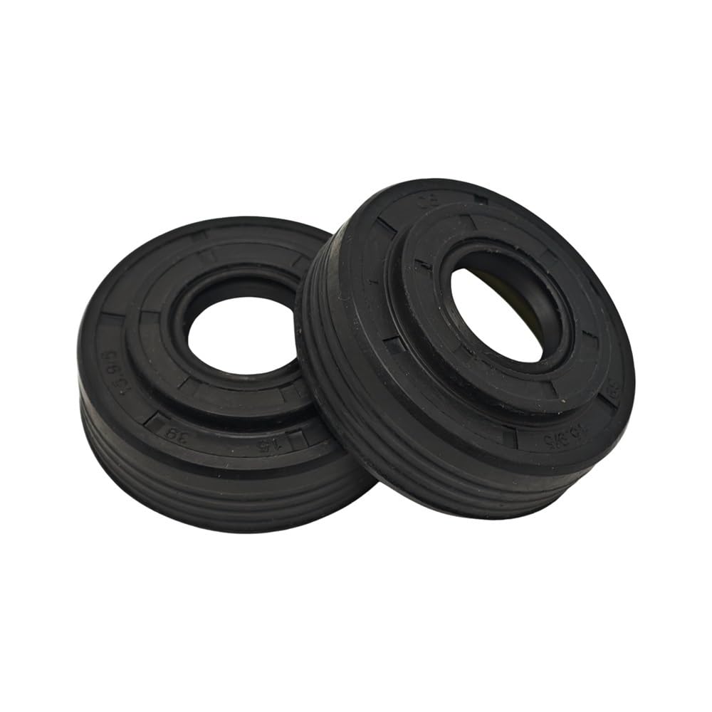 Juego de 2 retenes de Aceite for cigüeñal, Compatible con motosierras 340, 345, 350, 351, 346, 346XP, 353, 2145, 2150, 2141, 503, 93, 23-02