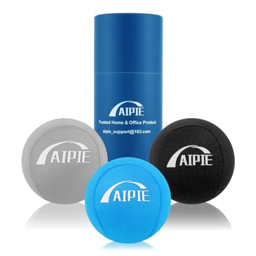 AIPIE Griffstärke Ball Handtrainer 3 Stück Massageball Handtrainer Griffbälle Klettern Ball Hand Trainingsgerä Antistressbälle zur Kräftigung von Hand und Finger und Druckentlastung